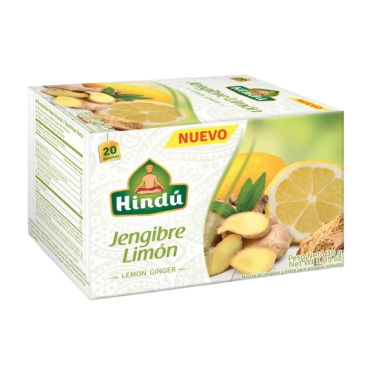 Hindú Té Jengibre con Limón