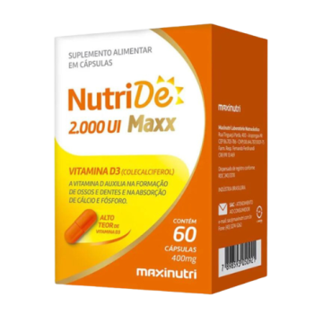 NutriDe Vitamina D 2000UI...