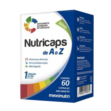 Nutricaps de la A- Z 60 caps