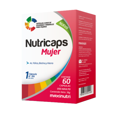 Mutricaps Mujer 60 caps